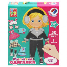 Магнітна гра-одягашка "Trendy girl"