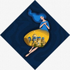 Картина за номерами "Берегиня Володимирська" ★★★