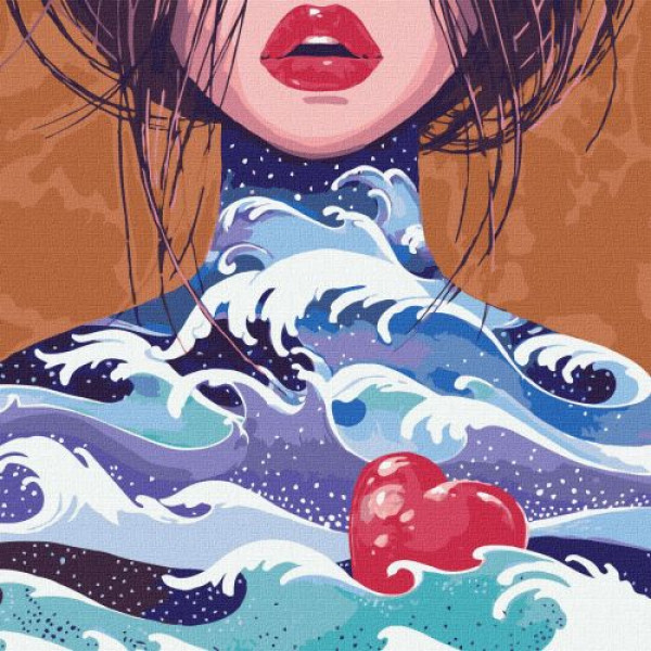 Картина за номерами "Серце океану" ★★★★