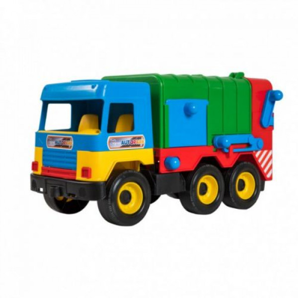 Сміттєвоз "Middle truck" синій+зелений