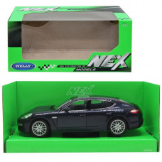 Машина метал Porsche Panamera S 1:24 синя
