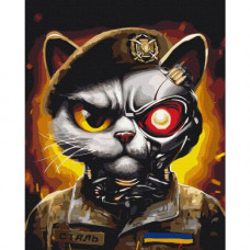 Картина за номерами "Котик ЗСУ© Маріанна Пащук" ★★★