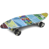 Пенні борд із ручкою "Best board", різнокольоровий
