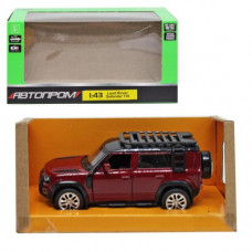 Машинка Автопром "Land Rover Defender" (червоний)