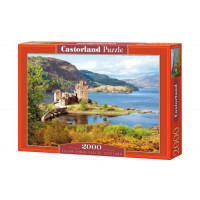 Пазли "Замок Ейлеан Донан, Шотландія, Eilean Donan Castle, Scotland", 2000 ел