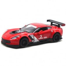 Машинка металева "Chevrolet Corvette C7 2016", червоний