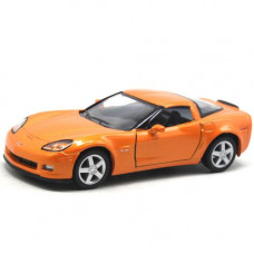 Машинка металева "Chevrolet Corvette Z06 2007", помаранчевий