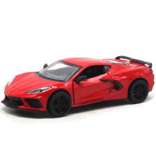 Машинка металева "Chevrolet Corvette 2021", червоний