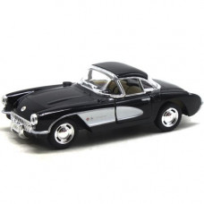 Машинка металева "Chevrolet Classic Corvette 1957", чорний