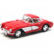 Машинка металева "Chevrolet Classic Corvette 1957", червоний