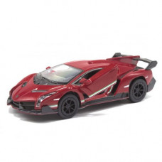 Машинка металева "Lamborghini Veneno", червоний