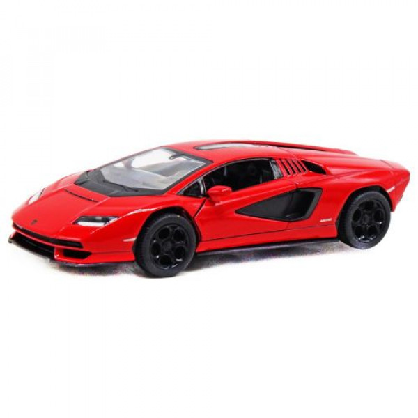Машинка металева "Lamborghini countach", червоний