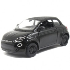 Машинка металева "Fiat 500E", чорний