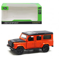 Машинка "Автопром: Range Rover Defender", помаранчева