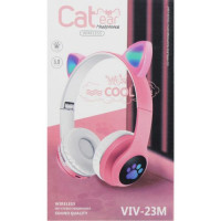 Бездротові навушники "Cat Ears" (рожевий)