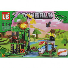 Конструктор "Minecraft", 205 дет. (вид D)