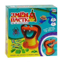 Настільна гра "Зміїна пастка" (укр)