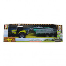 Трактор "Farm Truck Set" підсвічування, звук, причіп