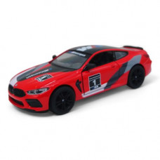 Машинка Kinsmart "BMW M8 Competition Coupe 5", червона