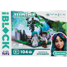 Конструктор "Iblock Junior" "Мавка. Лісова пісня: Зустріч з Лукашем", 104 деталі