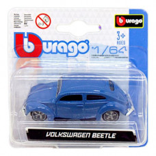 Машинка металева (колекційна) "Volkswagen Beetle", блакитний