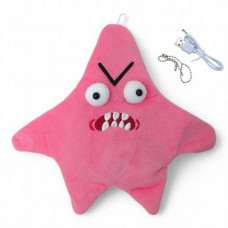 Мʼяка іграшка "Зірочка Angry Star", звук, підсвічування
