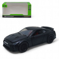Машинка металева "Автопром. Nissan GTR", чорна