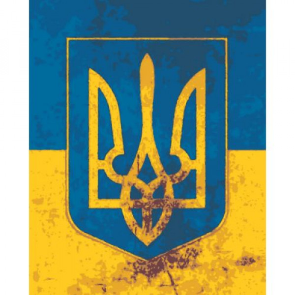 Картина по номерах "Воля (герб)" 40х50 см