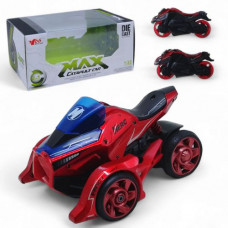 Мотоцикл металевий "Max Catapult Car", з запуском, світло і звук (червоний)