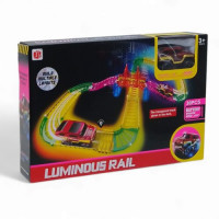 Трек Luminous Rail батар. світиться в темряві, 30 елементів 34*6*23см