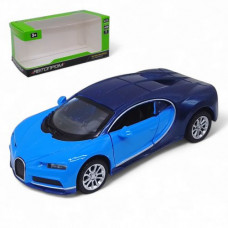 Машинка металева Автопром Bugatti Veyron Синя
