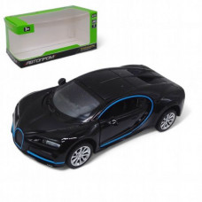Машинка металева Автопром Bugatti Veyron Чорна