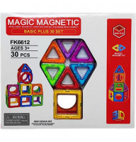 Конструктор магнітний "MAGIC MAGNETIC" 30 деталей