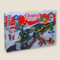 Конструктор 490 деталей "Потяг новорічний" (40673)