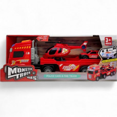 Машинка-автовоз (36 см) "FIRE DEPT"