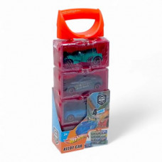 Набір металевих машинок Hot Wheels  червоний