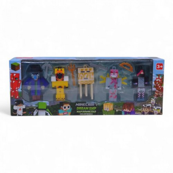 Фігурки героїв Minecraft, 5 штук ВИД 4