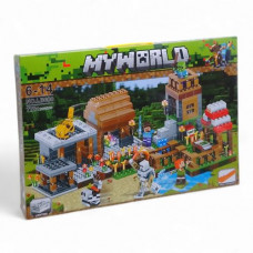 Конструктор Minecraft  778 дет, з підсвічуванням, короб. 55*37*7см