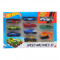 Набір машинок Hot Wheels, 3 види, 10 машин, металопластик, в коробці МІКС ВИДІВ