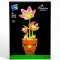 Конструктор "Flowers" (364 дет), зібрана конструкція - 30х11,5 см