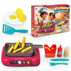 Кулінарні експерименти 24299 (18) "WToys", підсвічування, звукові ефекти, 13 аксесуарів, продукти змінюють колір, кухонне начиння, в коробці