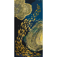 Картина по номерах з фарбами металік "Абстракція" 40x80 см