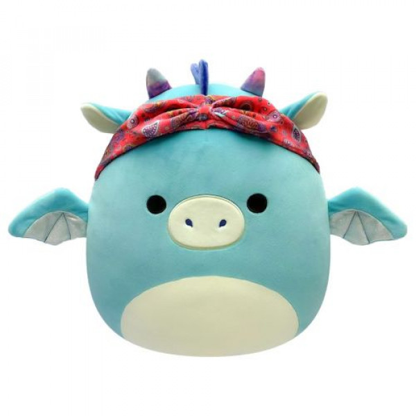 М'яка іграшка Squishmallows – Дракон у бандані (19 cm)
