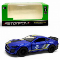 Машинка металева серії Автопром "Ford Mustang 500" (синій)