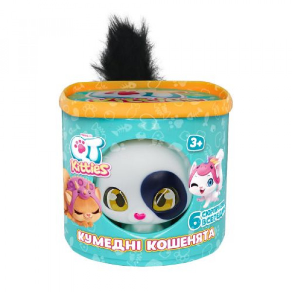 Ігровий набір "QT Kitties. Кошеня Кенді" (фігурка, будиночок, аксесуари)