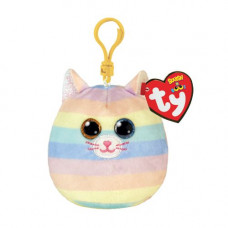 Дитяча іграшка м’яконабивна TY SQUISH-A-BOOS 39561 Кішка HEATHER 12 см, 39561