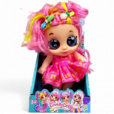 Лялька "Lovely Doll", висота - 20 см, рожевий