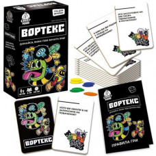 Гра настільна розважальна "Вортекс" Crazy Koko 14+ (укр)