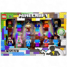 Набір "Майнкрафт/Minecraft" 12 фігурок