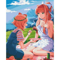Картина за номерами "Аніме. Doki Doki" 40x50 см